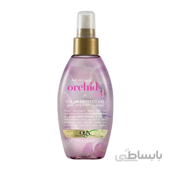 سرم مو او جی ایکس مدل Orchid Oil حجم 118 میلی لیتر