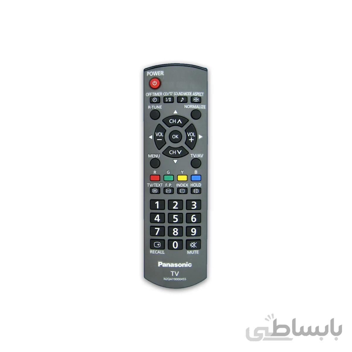 کنترل تلویزیون ال سی دی lcd پاناسونیک panasonic مدل n2qayb000455