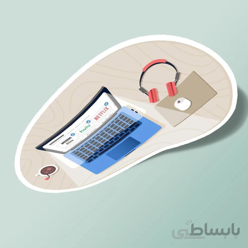 استیکر میز کار من