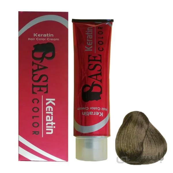 رنگ مو بیس شماره 8/2 رنگ بلوند زیتونی روشن 125 میلی لیتر ا Base hair color number 8.2
