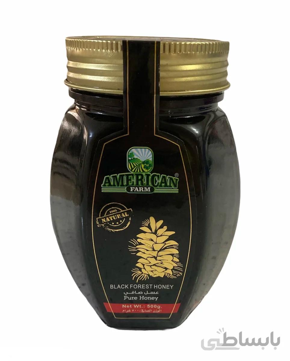 عسل سیاه امریکن فارم 500 گرم American FARM