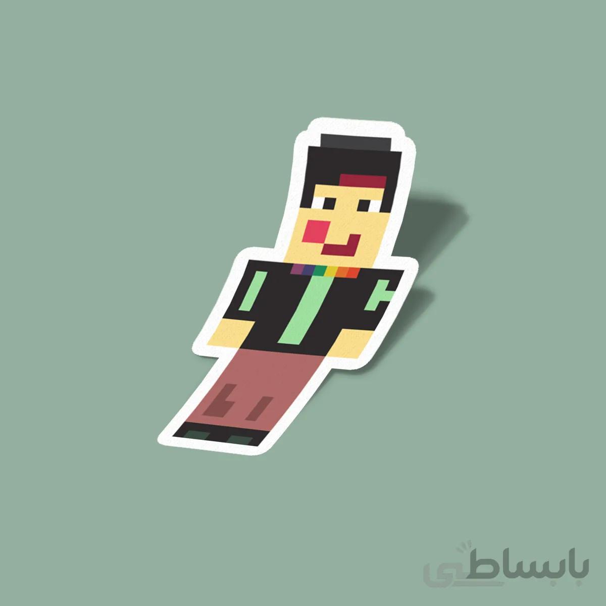 استیکر minecraft6
