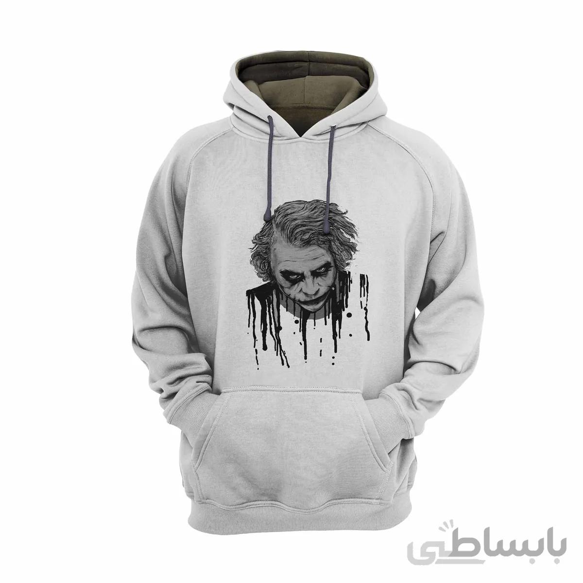هودی سفید طرح جوکر Joker