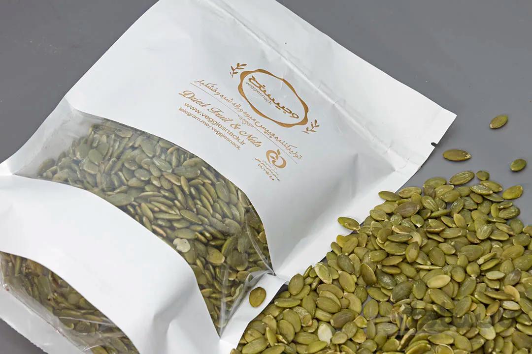 مغز تخمه کدو گوشتی خام