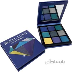 پالت سایه 9 رنگی رویال لاو ROYALLOVE