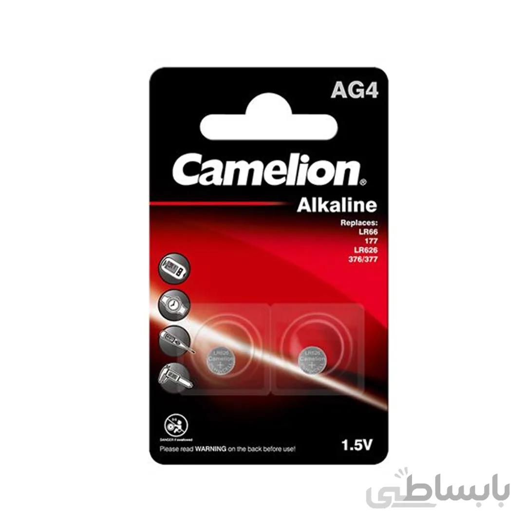 باتری سکه‌ای کملیون مدل AG4 2pcs Alkaline