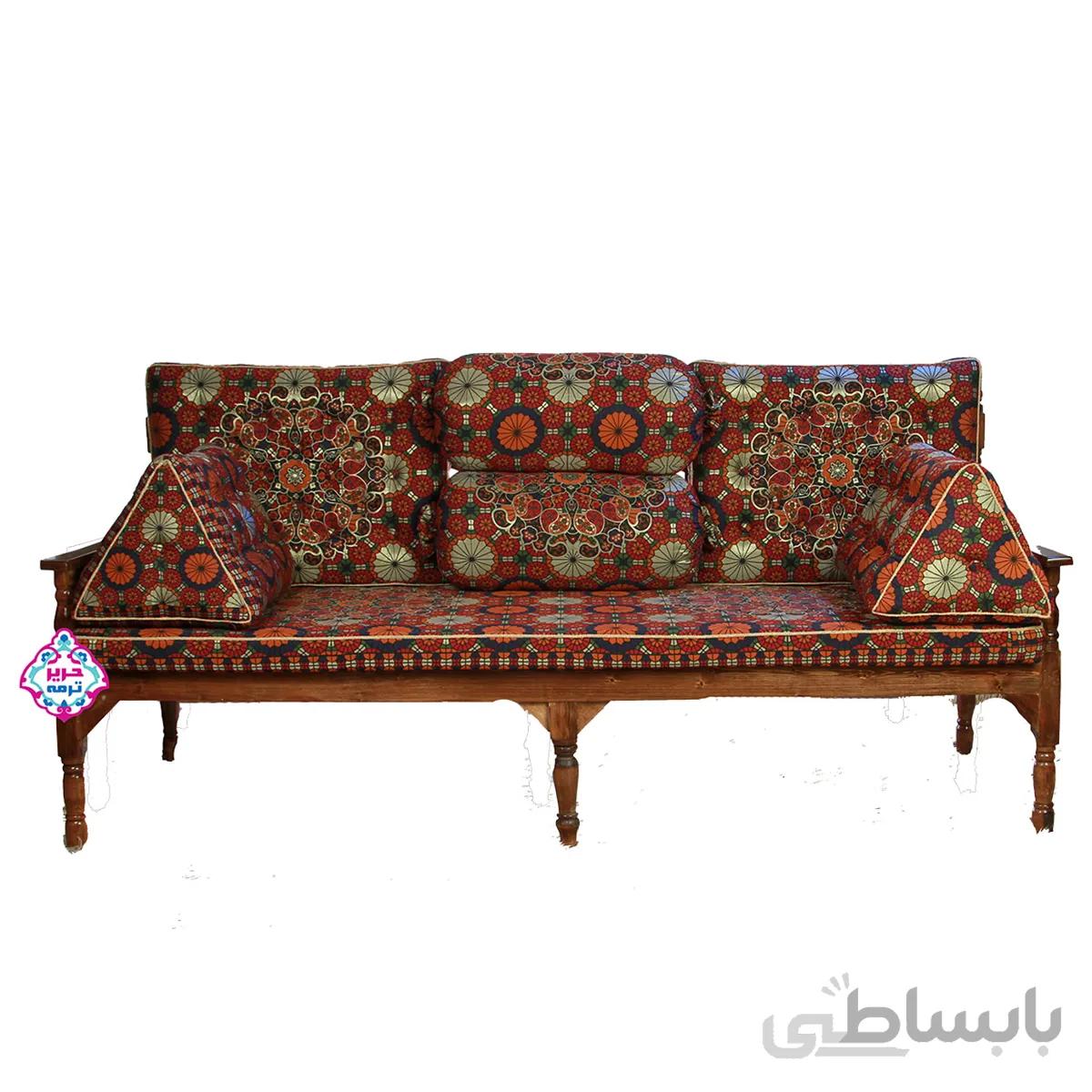 سرویس ۵ تکه شاه نشین کنار مخمل قرمز کد 410511