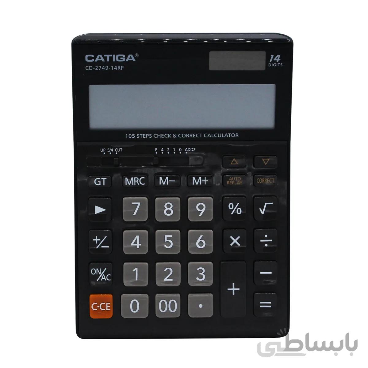 ماشین حساب کاتیگا مدل CD-2749-14RP