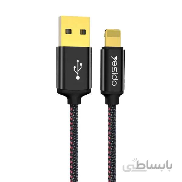 کابل شارژ تایپ سی مدل YESIDO CA 33 طول 120 سانتی متر