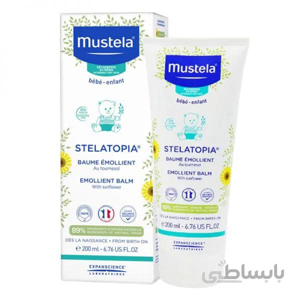 کرم بالم مرطوب کننده استلاتوپیا 200 میل موستلا Mustela