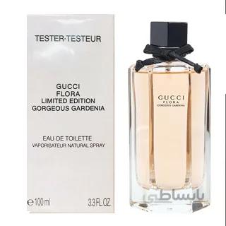 تستر اماراتی ادو تویلت زنانه گوچی Gucci مدل فلورا Flora Gorgeous Gardenia /حجم 100 میلی لیتر