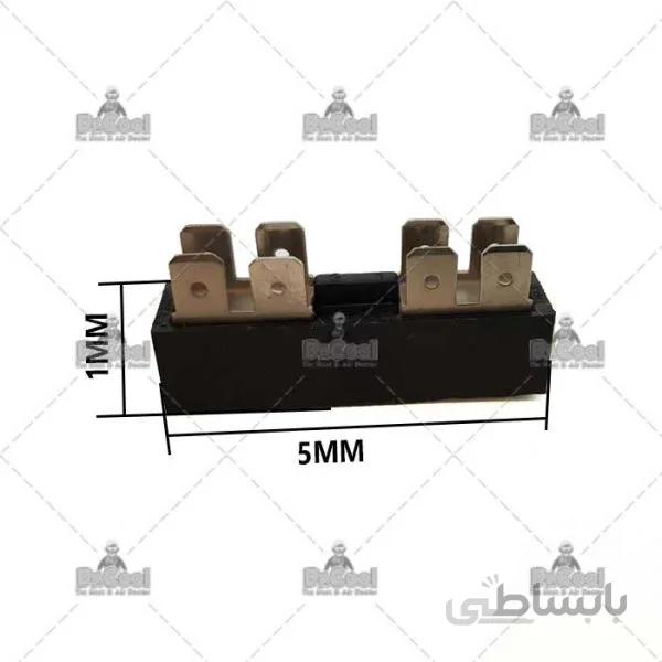 ترمینال4 پایه سایز 4 میلی متر