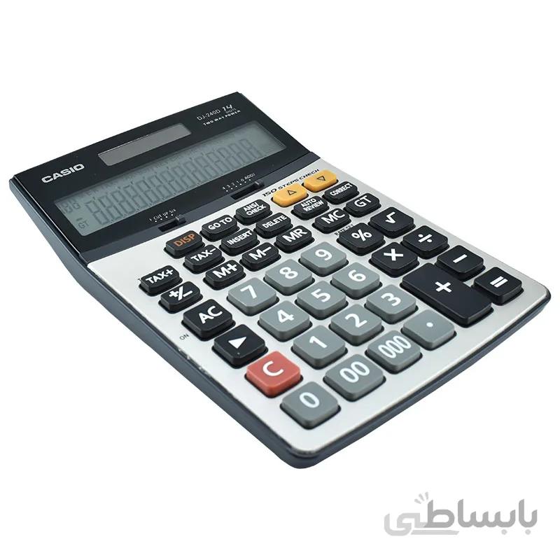 ماشین حساب کاسیو مدل DJ 240D ا Casio DJ-240D Calculator