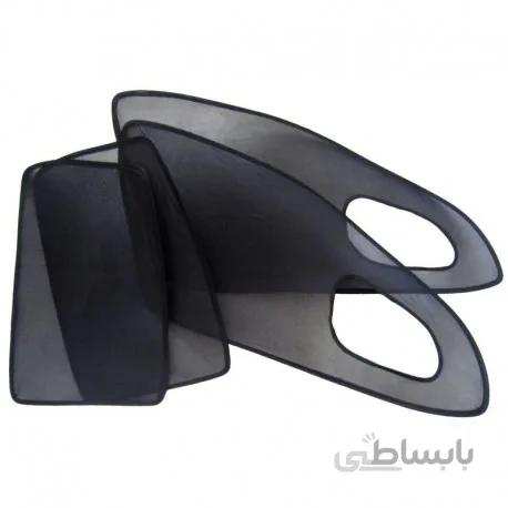 پرده قالبی شیشه بغل دنا