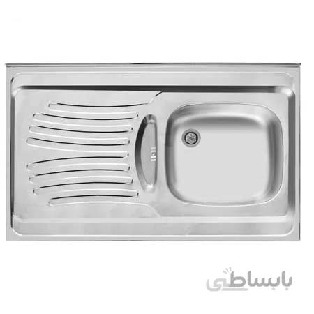سینک ظرفشویی روکار کد 125 اخوان ا AKHAVAN کد 313449