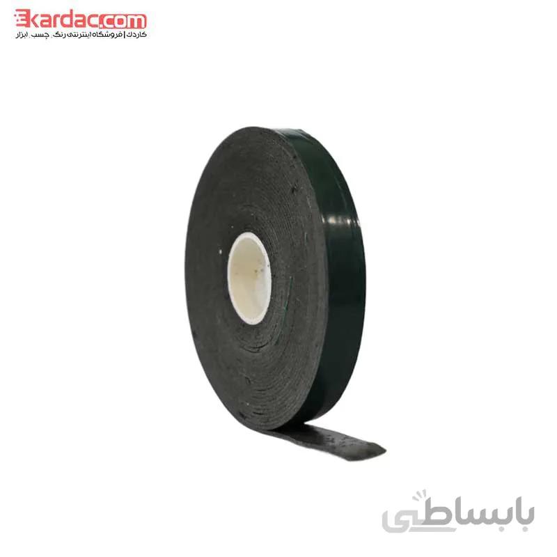 چسب دوطرفه 1 سانت مشکی فومی طول 5 متر