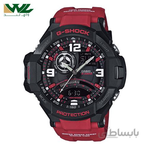 ساعت مچی مردانه کاسیو جی شاک مدل GA-1000-4B ا GA-1000-4B