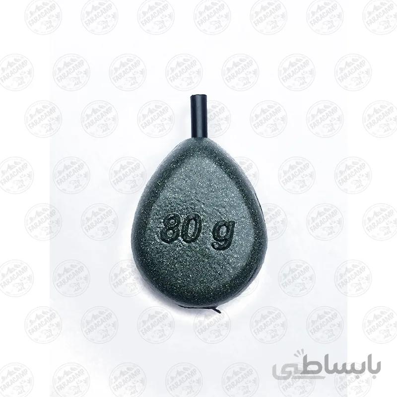 سرب وزنه ماهیگیری اینلاین کپوری 80 گرمی کد 804