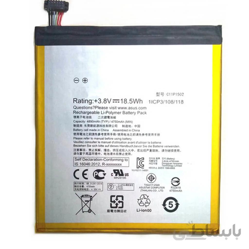 باتری اصلی تبلت ایسوس Asus Zenpad 10 Z300C ا Battery Tablet Asus Zenpad 10 Z300C - C11P1502