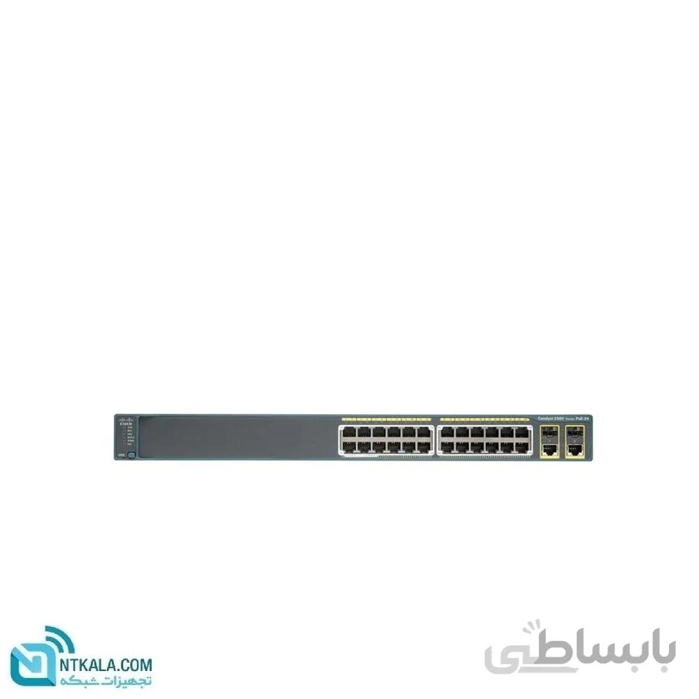 سوییچ 24 پورت سیسکو مدل WS-C2960G-24TC-L