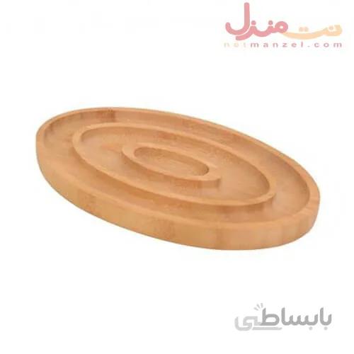 ظرف سرو چوبی بامبو برند بامبوم مدل فوفو اووال
