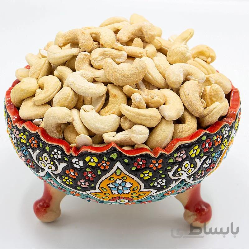 بادام هندی بوداده بدون نمک