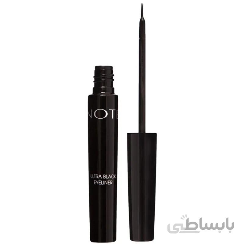 خط چشم ماژیکی نوت مدل Ultra Black ا Note Ultra Black Dip Liner Eye Liner