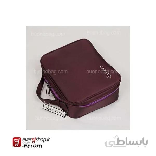 کیف آرایشی بونو کد 8880 (بنفش و آبی )