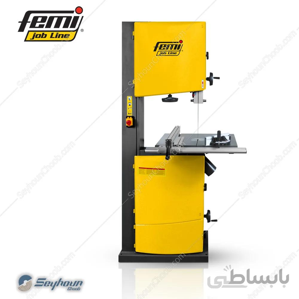 اره فلکه ای (اره نواری عمودی) 280 میلی‌متری 2200 وات فمی مدل 8506020 - femi VB 28-195