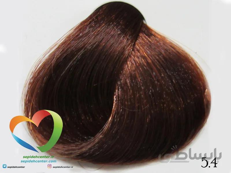 رنگ مو اپتیما مدل Attive Naturale شماره 5.4 رنگ قهوه ای مسی روشن