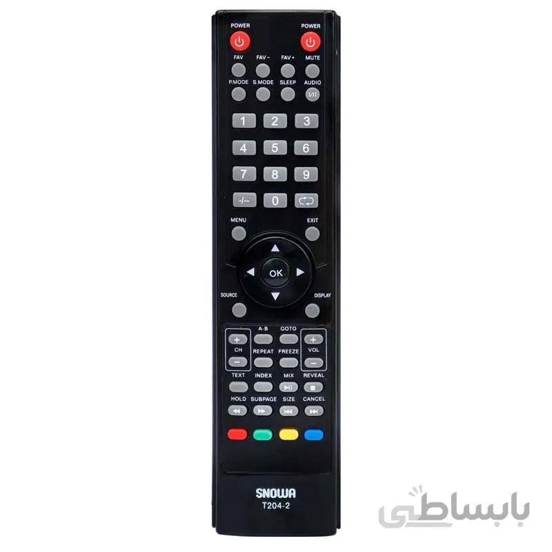 کنترل تلویزیون اسنوا SNOWA T204-2
