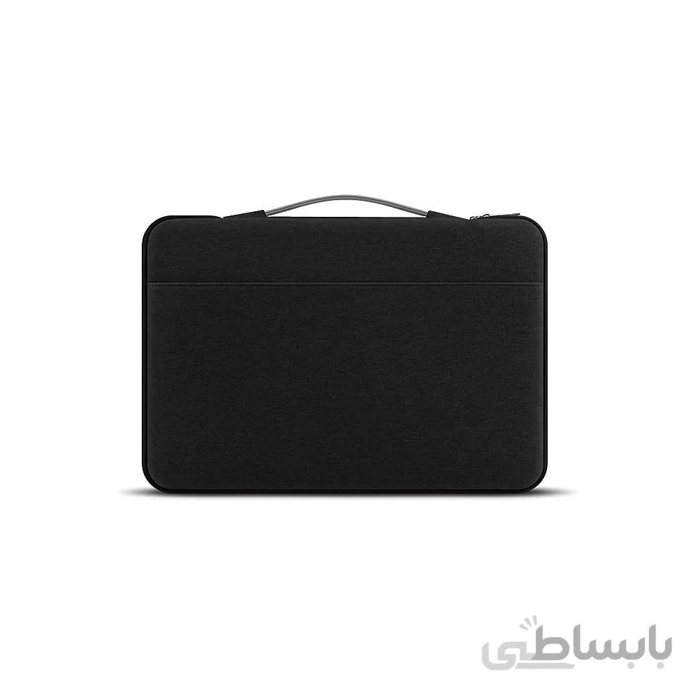کیف مک بوک 15 اینچی JCPal رنگ مشکی مدل Nylon business
