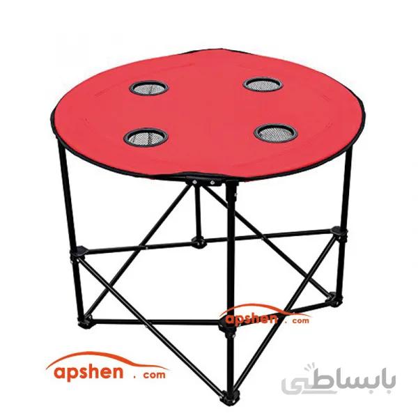 میز کمپینگ گرد