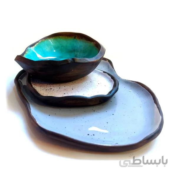 ست سه تکه بشقاب، پیش دستی و پیاله دفرمه