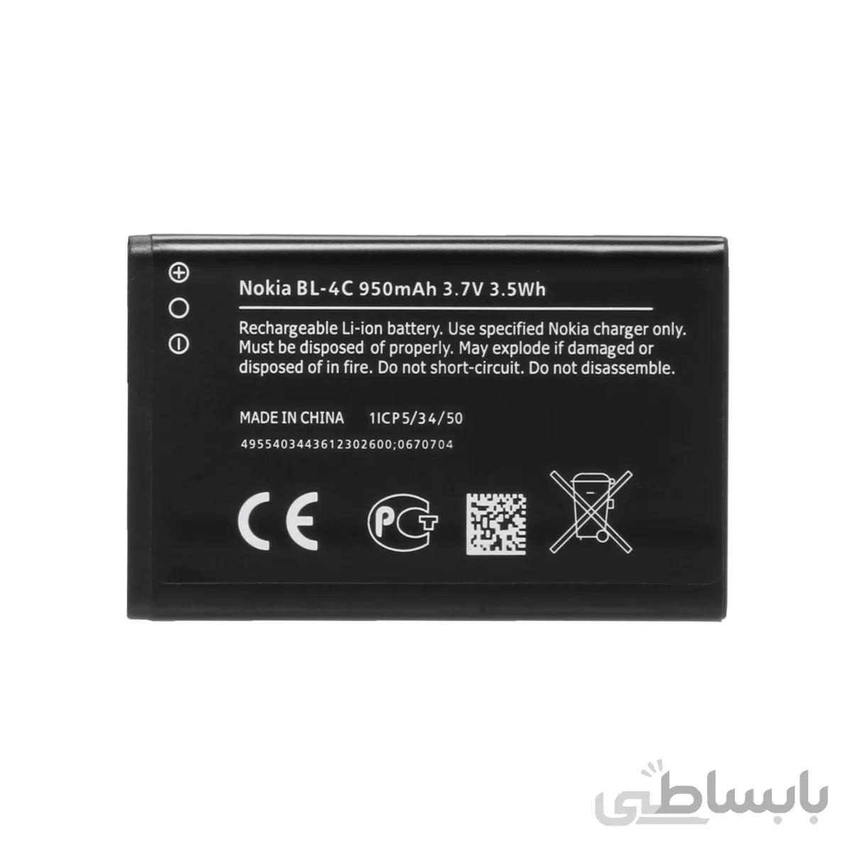 باتری موبایل Nokia مدل 4C (گارانتی یکساله Eways)
