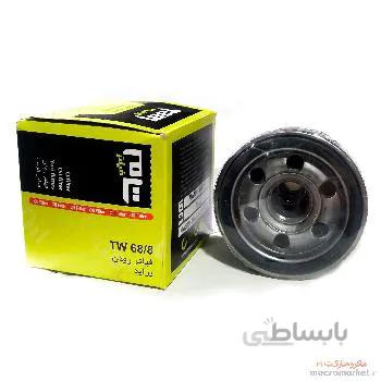 فیلتر روغن خودرو تام مدل TW 68/8مناسب برای پراید، تیبا و مزدا 323