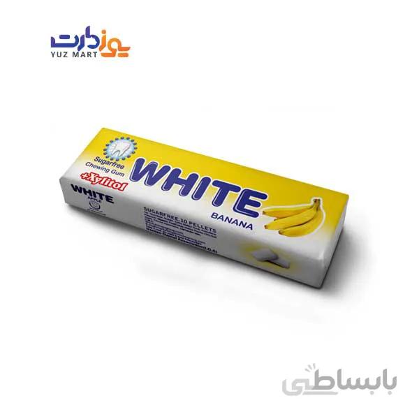 آدامس وایت موز - 10 عددی