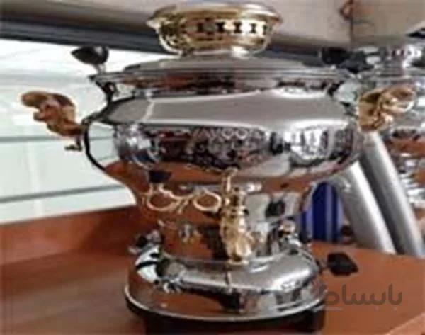 سماور گازی خمره ای با ترموکوپل T104 طاووس