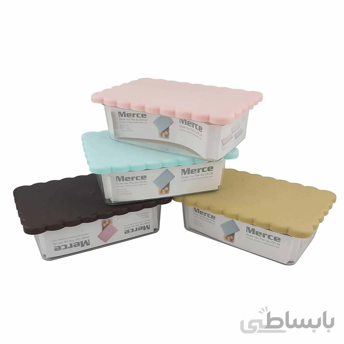 ظرف طرح بیسکویت مرسه