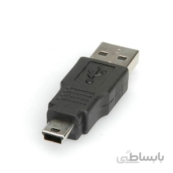 تبدیل USB نر به MINI USB ( ذوزنقه )