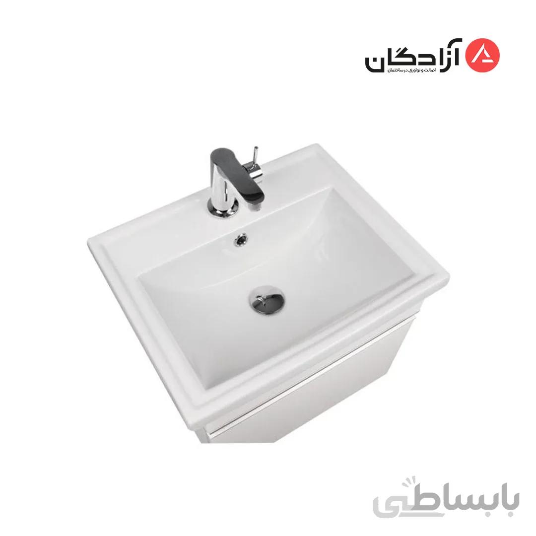 روشویی روکابینتی مروارید مدل الفا 52