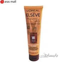 کرم تغذیه و نرم کننده لورال LOREAL مدل mucizevi yag مناسب موهای خشک و وزشده حجم 150 میلی لیتر