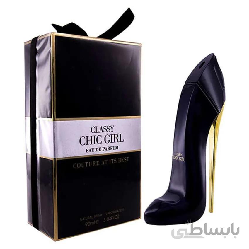 ادو پرفیوم زنانه Chic Girl Black حجم 90 میل فراگرنس ورد ا Fragrance World Chic Girl Black Eau De Parfum For Women 90ml کد 283984