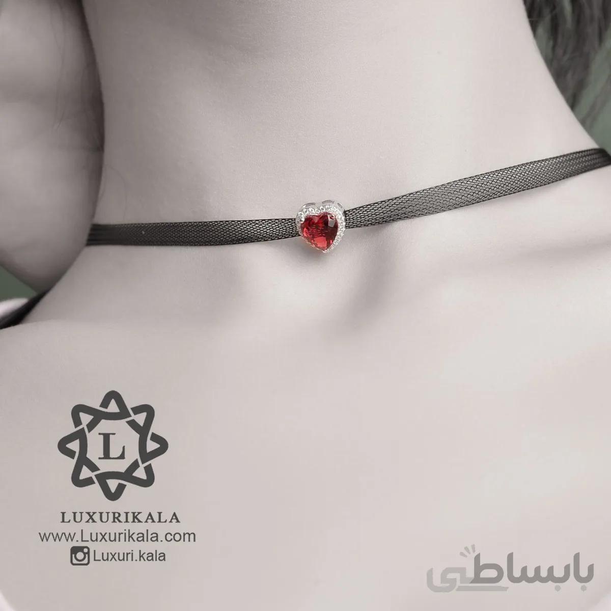 گردنبند نقره طرح قلب ا Necklaces