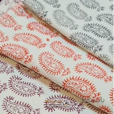 پارچه چیت سازی طرح بته