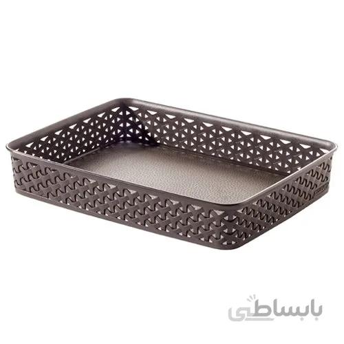 سبد کرور (CURVER) A4 حصیری مدل 00095