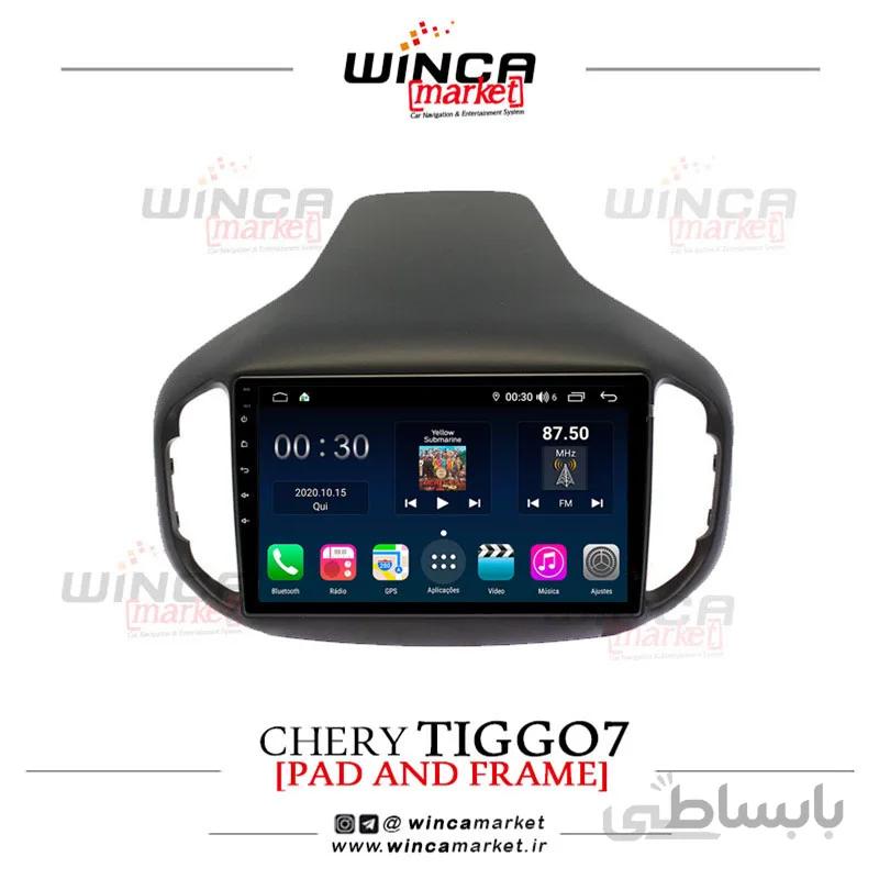 مانیتور اندروید چری تیگو 7 tiggo برند وینکا WINCA سری S500+ پلاس مدل H855