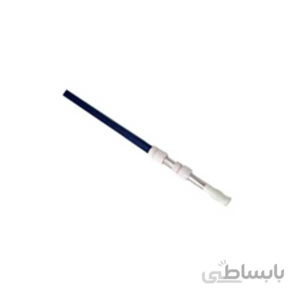 دسته جاروی تلسکوپی صاف ۳ تیکه ۳٫۶ متری آبی برند kokido