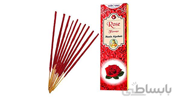 عود چاکرا بسته ۲۰ عددی رایحه گل رز – Chakra Rose Flower