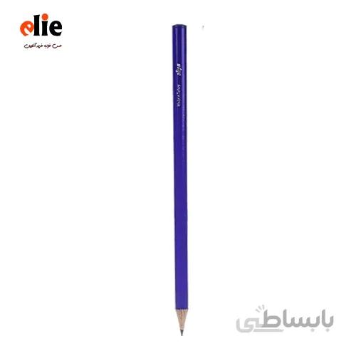 مداد مشکی کلیپس بدنه متال بسته 7 عددی